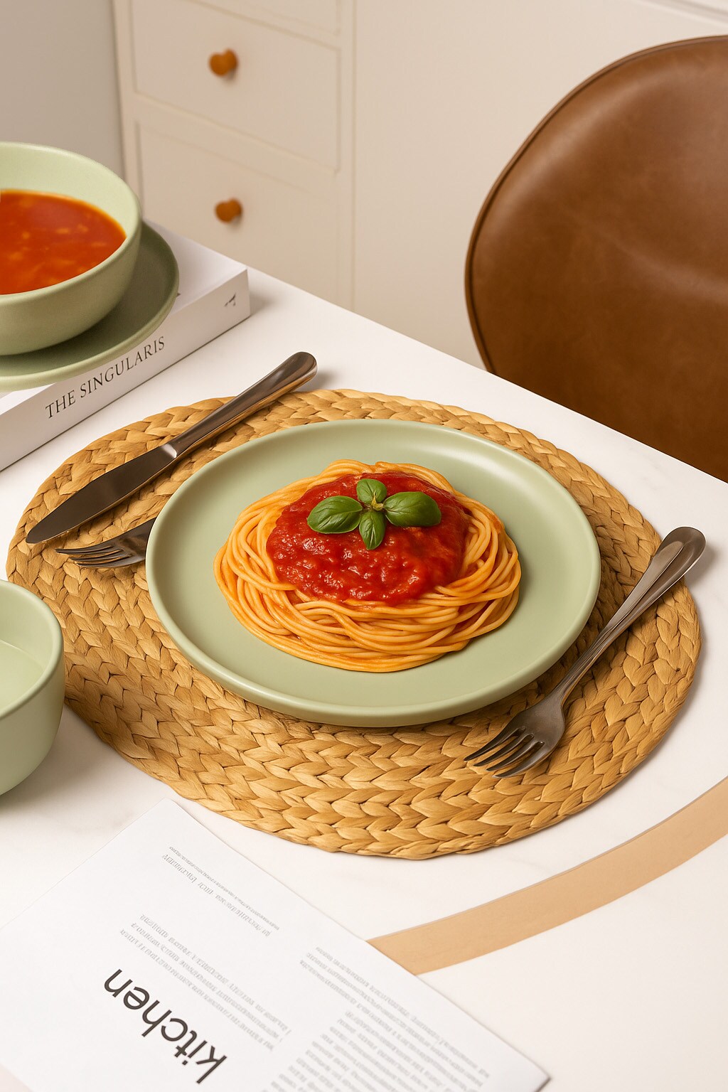 12-Piece Stoneware Dinnerware Sets With Mugs | Microwave & Dishwasher Safe | Non-Toxic Dinner Plates Bowls Set | Stackable Matte Glaze Kitchenware For 3_voghion.com